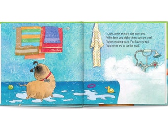 Personalised Children's Book about their Dog Your pet stars in  the New Dog Gift, Puppy Keepsake, Pet Memorial etc