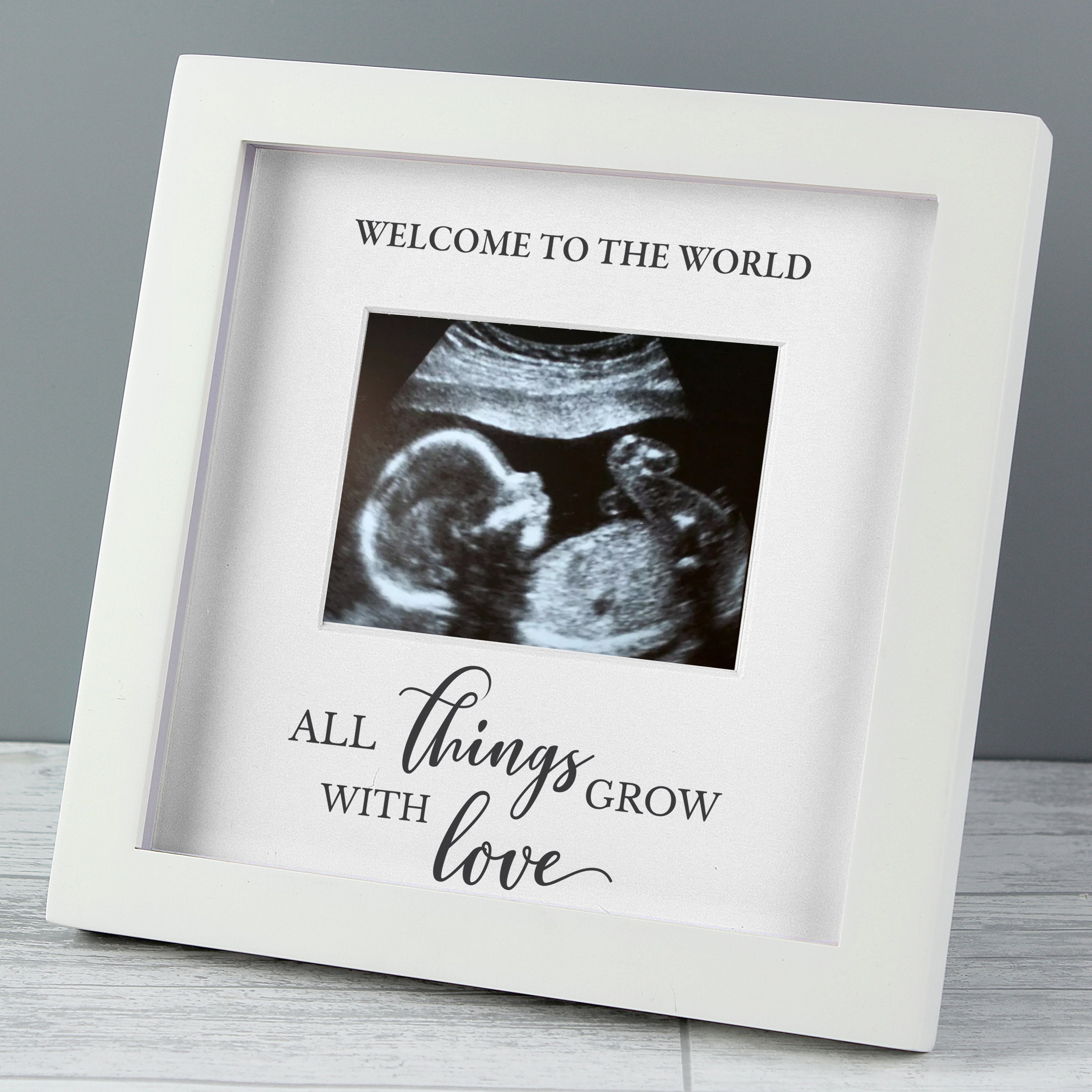 Baby Scan Frame. Personalised Photo Frame. Picture Frame ideal | Etsy
