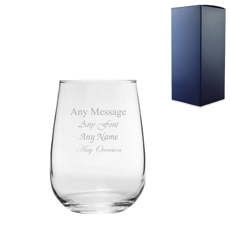 Customized Gin Personalised Gin Glass - Etsy UK