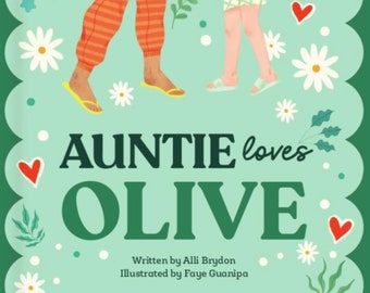 Personalised Children's Book. Auntie and Me Personalised Book. Gift for Aunty/Auntie/Aunt