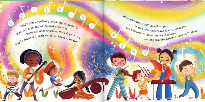 Personalised Children's Book, Custom Story Book, Diversity Book, Inclusive Gift, Birthday Gift, Back To School Gift image 13