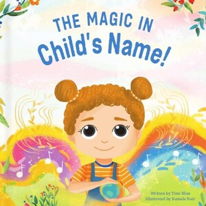 Personalised Children's Book. Personalised Story. The Magic in Me Kids Book. Birthday, New Baby, Back to School, Stocking Filler etc You choose the child's hair colour, hair style, skin colour etc