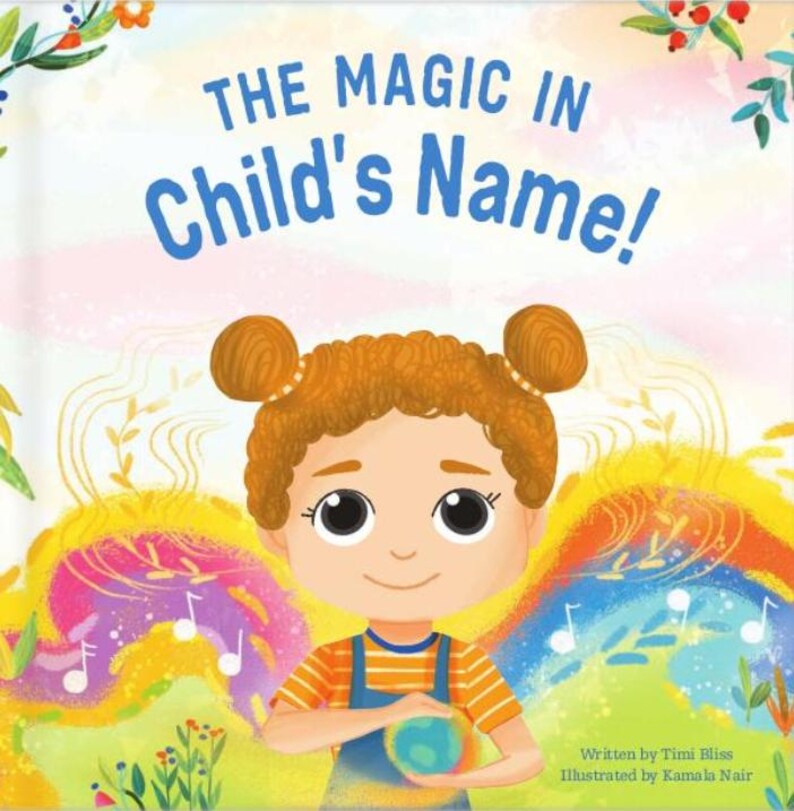 Personalised Children's Book. Personalised Story. The Magic in Me Kids Book. Birthday, New Baby, Back to School, Stocking Filler etc You choose the child's hair colour, hair style, skin colour etc