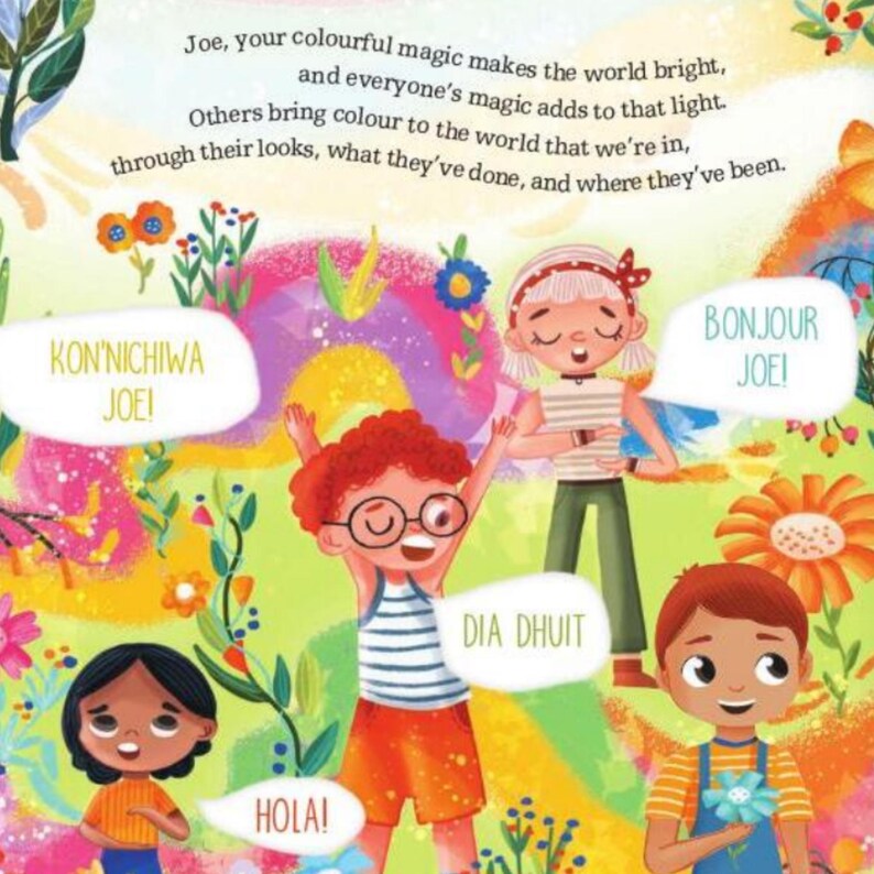 Personalised Children's Book, Custom Story Book, Diversity Book, Inclusive Gift, Birthday Gift, Back To School Gift image 9