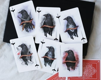 Deck of Cards, Six of Crows Characters, Playing cards sized, Six of Crows - Crooked Kingdom