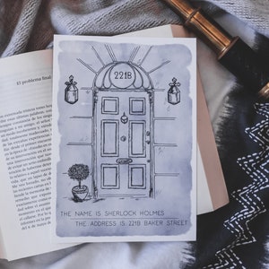Der Name ist Sherlock Holmes, PRINT, Inspiriert von Sherlock und 221 B