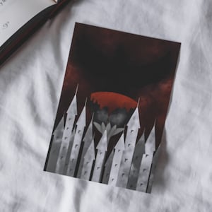 Los Dregs and Ketterdam, Six of Crows, carte postale imprimée A6