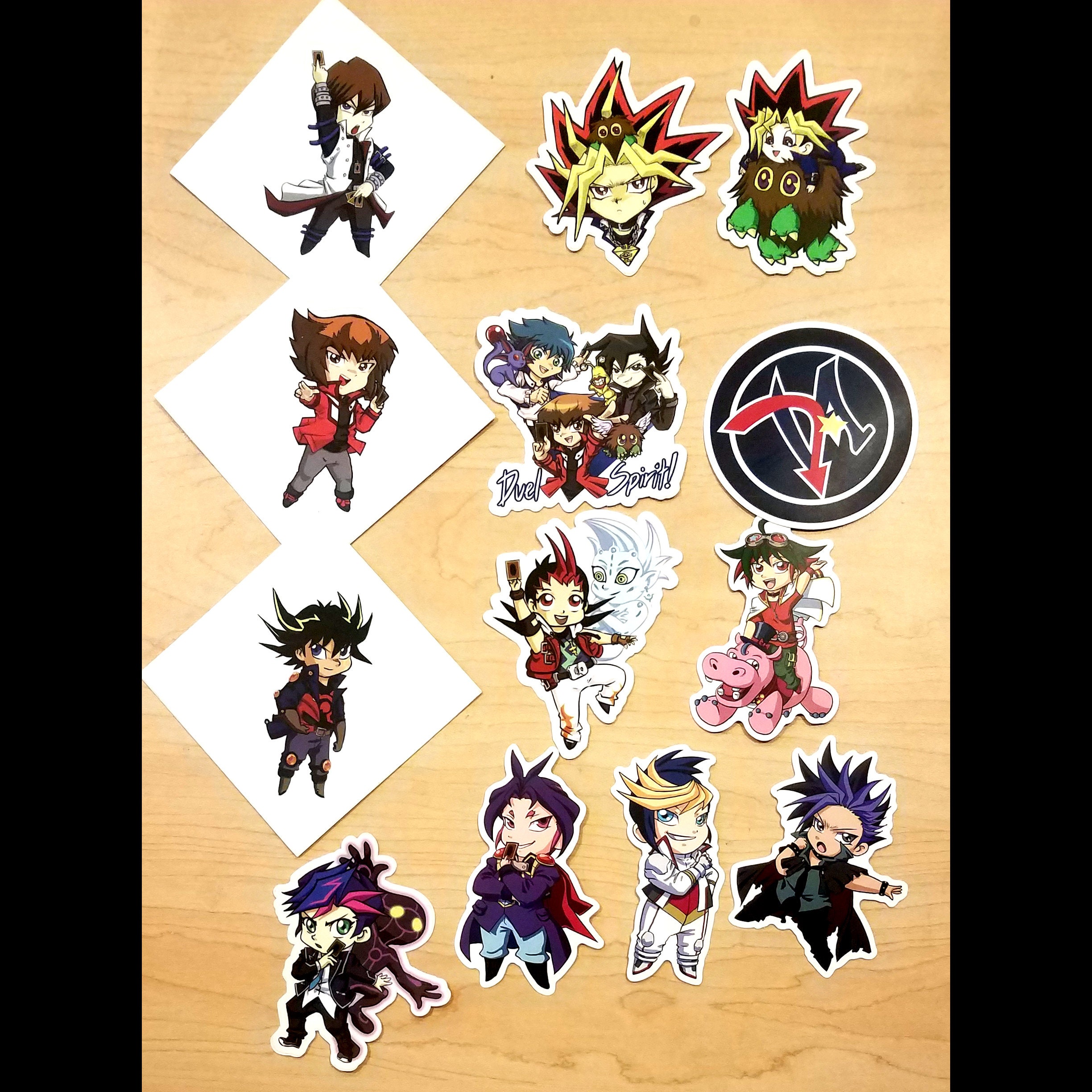 Yugioh Stickers Etsy
