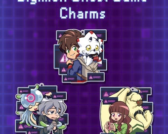 Digimon Ghost Game Charms