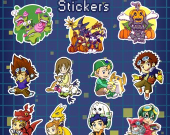 Digimon Stickers