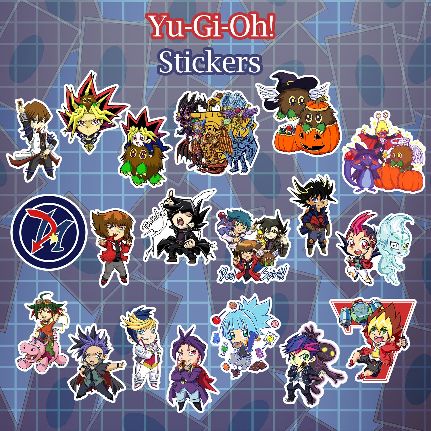 Yugioh Stickers Etsy
