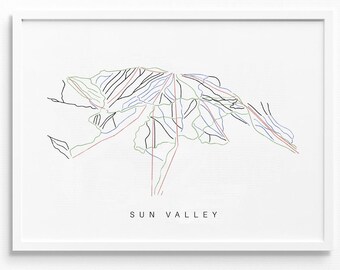 Sun Valley Resort Map Etsy - Il 340x270.4493612389 Jrpx