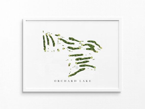 Orchard Lake Country Club Orchard Lake Mi Golf Course Etsy