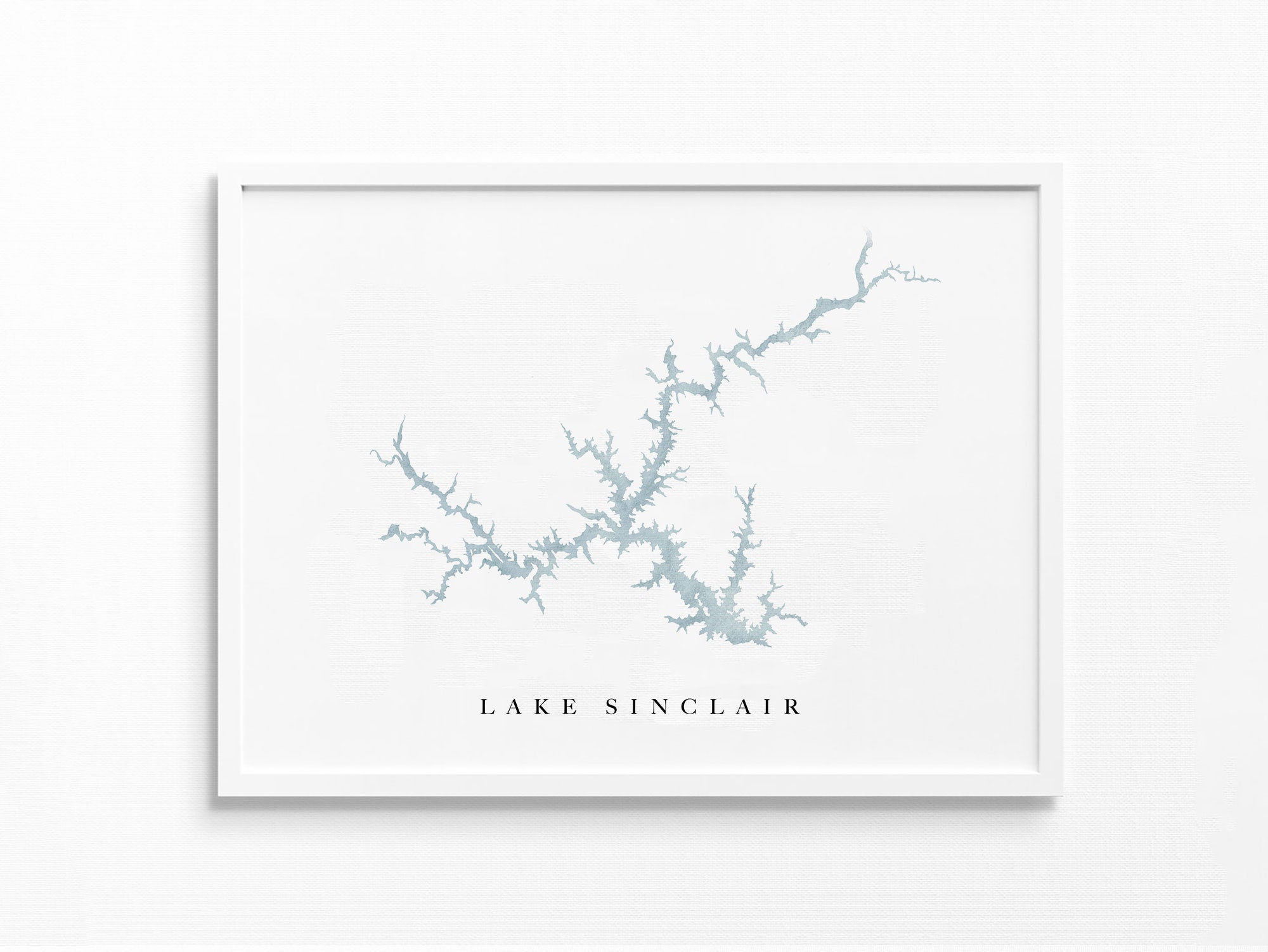Comprehensive Lake Sinclair Map