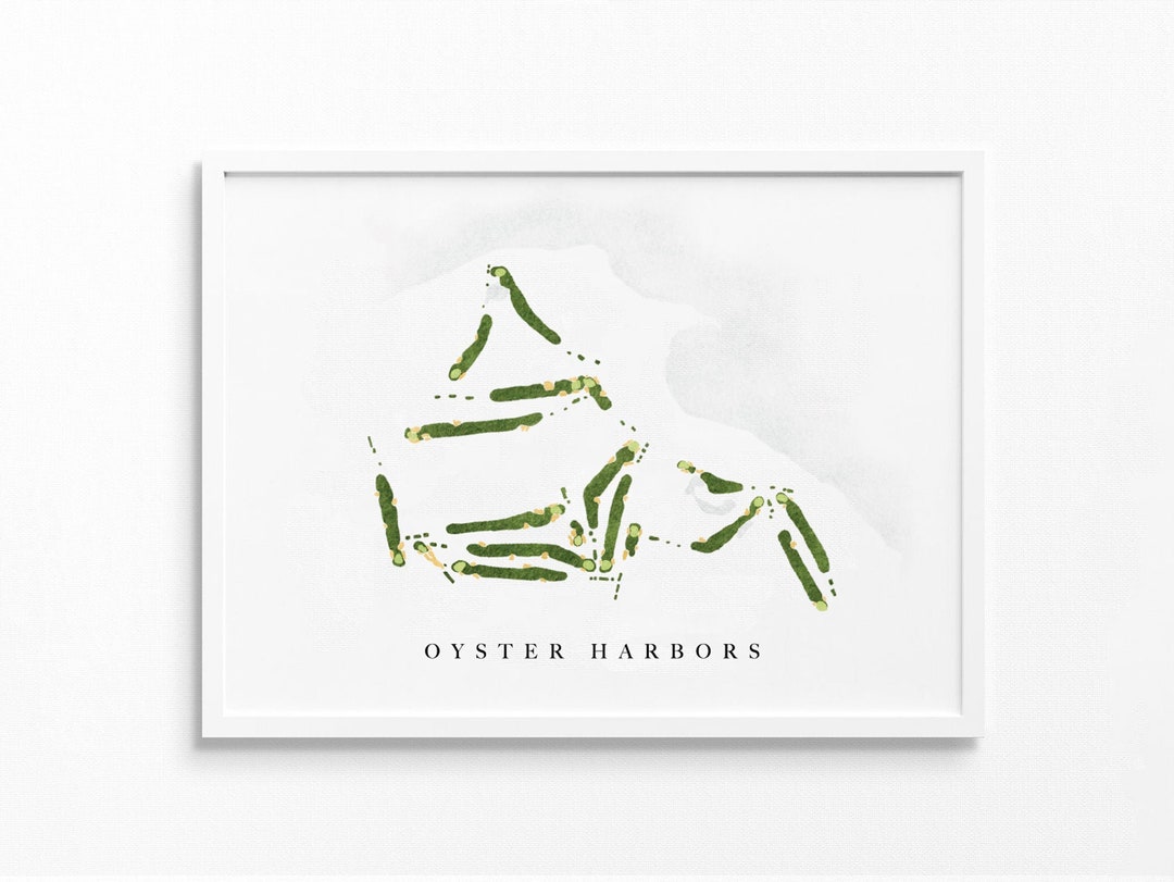 Oyster Harbors Club Cape Cod Osterville MA Golf Course Etsy