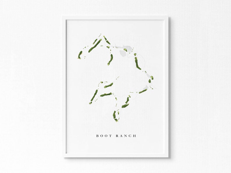 Boot Ranch Golf Club | Fredericksburg, TX | Golf Course Map ...