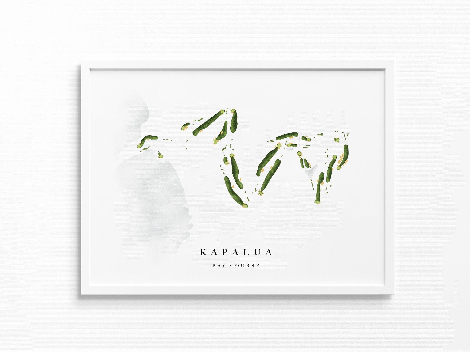 Kapalua Golf Bay & Plantation Course Maui Hawaii Golf - Etsy