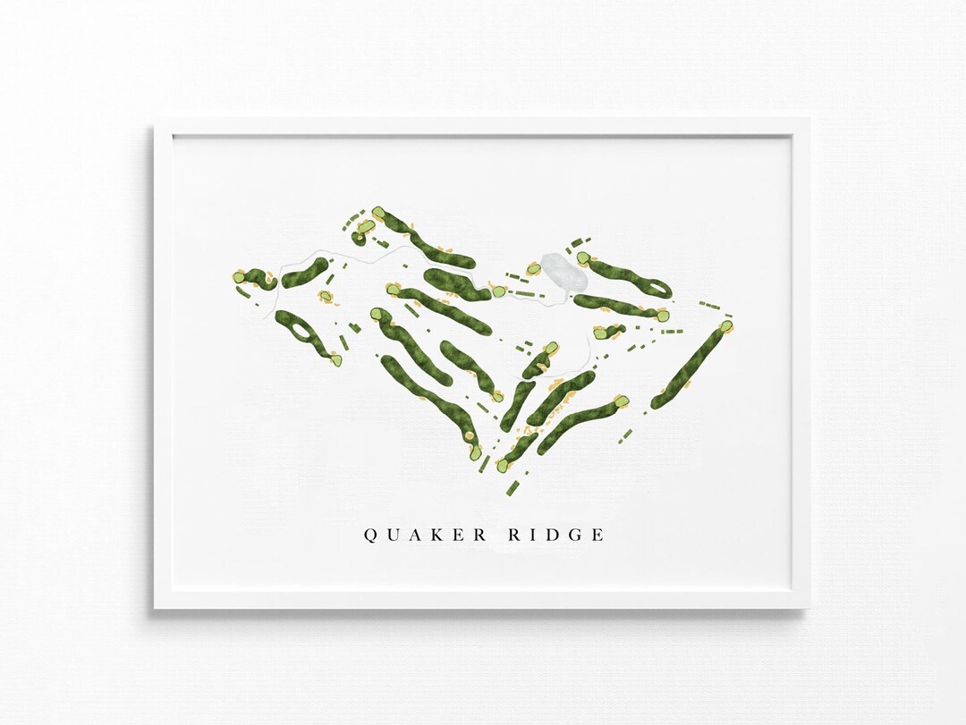 Quaker Ridge Golf Club | Scarsdale, NY | Golf Course Map, Personalized ...