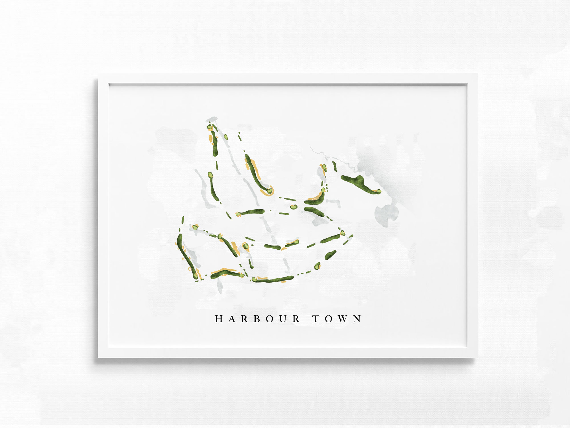 Harbour Town Golf Links Hilton Head Sea Pines Plantation - Etsy Sweden