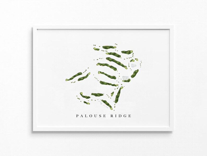 Palouse Ridge Pullman WA Golf Course Map Golfer Decor Etsy Palouse Ridge Pullman WA Golf Course Map Golfer Decor Etsy
