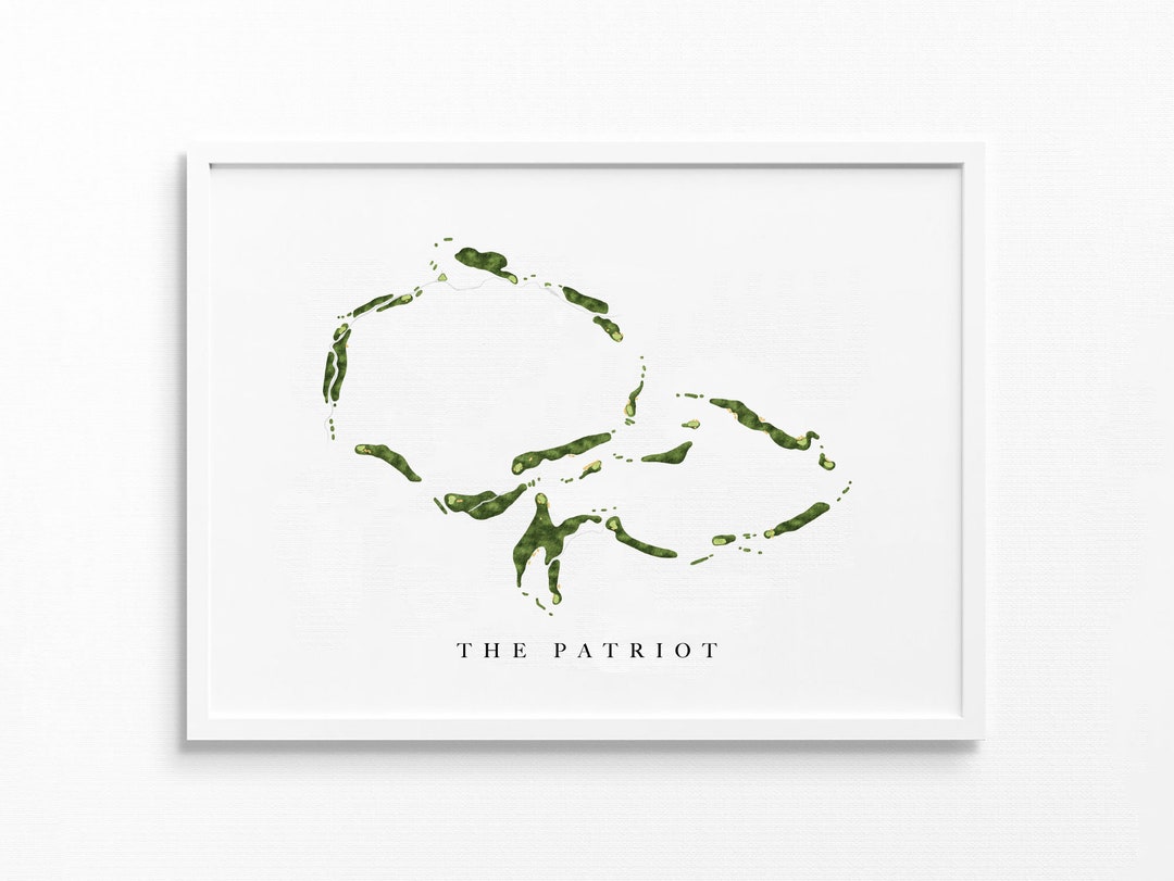 The Patriot Golf Club Owasso OK Golf Course Map Personalized Golf The Patriot Golf Club Owasso OK Golf Course Map Personalized Golf