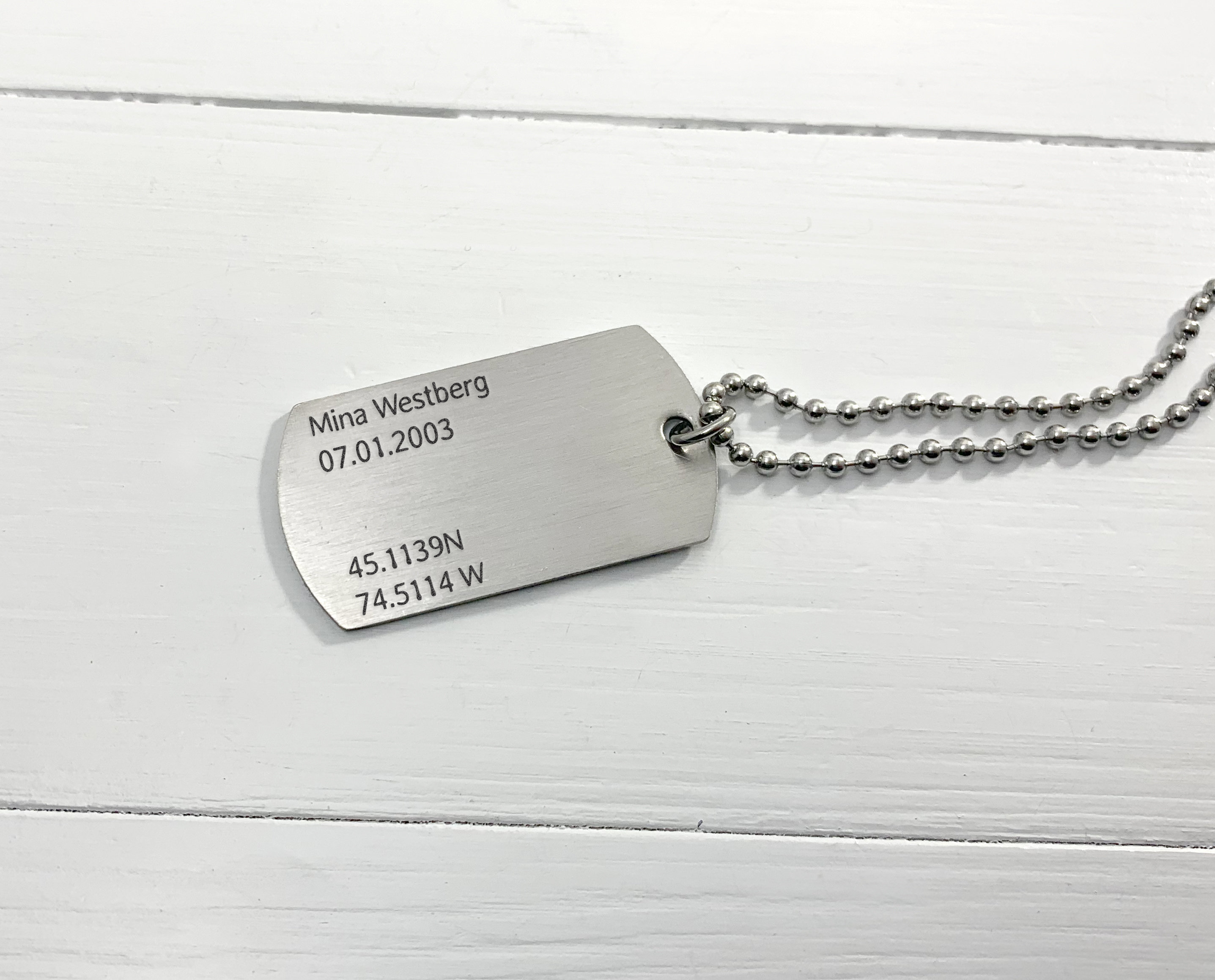 Shay's Double Sided Dog Tag • Custom Torment Duet, of the Shay's Double Sided Dog Tag • Custom Torment Duet, of the