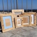 Picture frame Wood Reclaimed wood old planks Loft design Old wood picture frames Production 