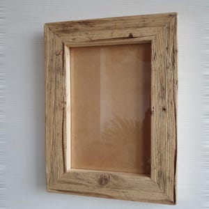 Marcos de fotos de madera hechos de madera recuperada, tablones viejos, estilo loft, marcos de fotos de madera recuperada, hechos a medida imagen 18