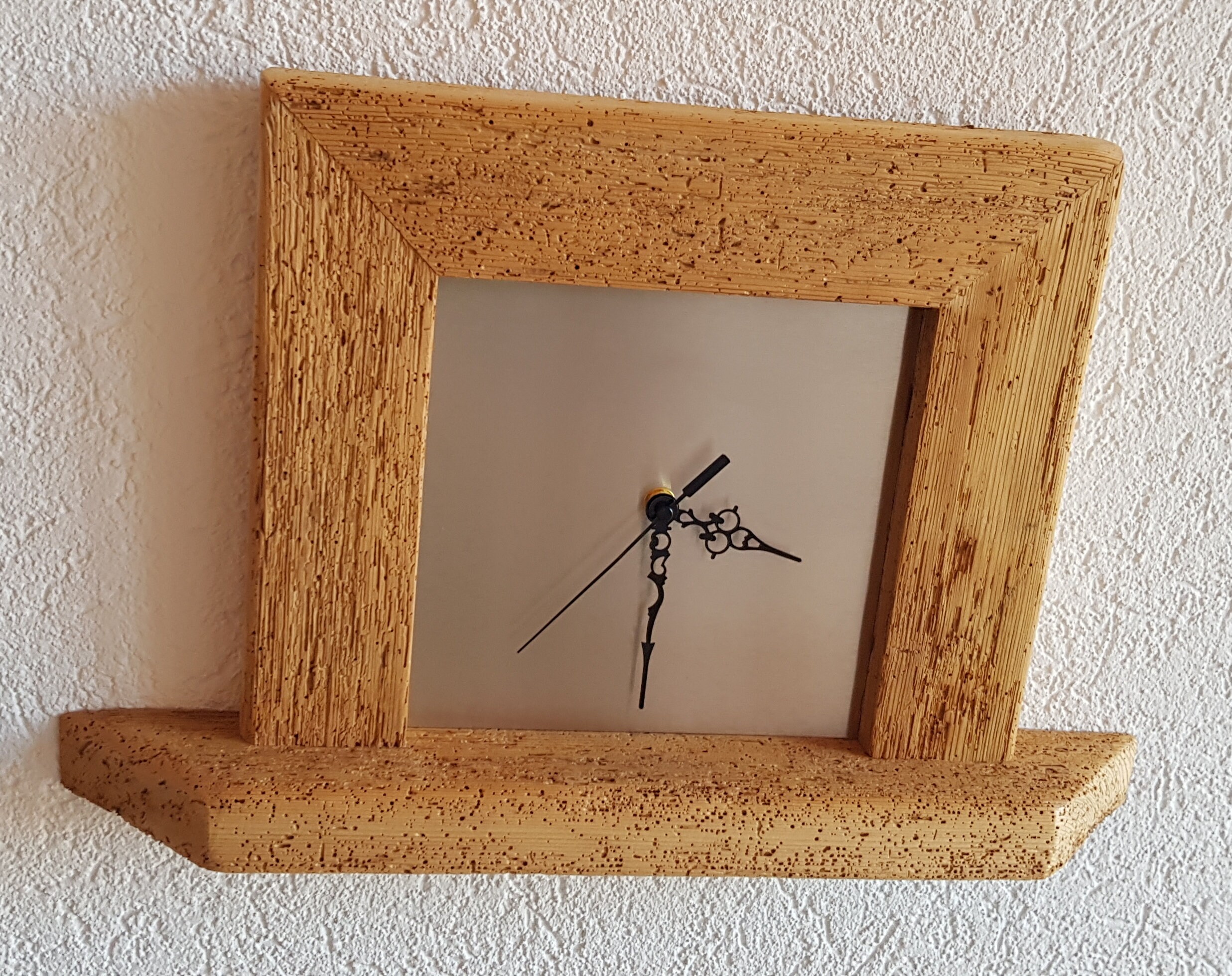 Reloj de la chimenea del reloj de la pared recuperado reloj de | Etsy