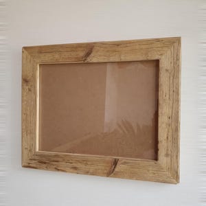Marcos de fotos de madera hechos de madera recuperada, tablones viejos, estilo loft, marcos de fotos de madera recuperada, hechos a medida imagen 17