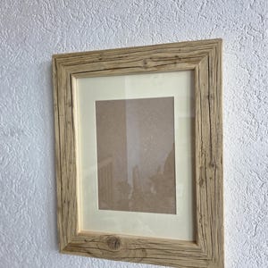 Marcos de fotos de madera hechos de madera recuperada, tablones viejos, estilo loft, marcos de fotos de madera recuperada, hechos a medida imagen 13