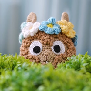 Alpaca crochet pattern, amigurumi toy llama tutorial , DIY plush mini alpaca, amigurumi mini crochet farm animal alpaca, lama plushie patter image 9