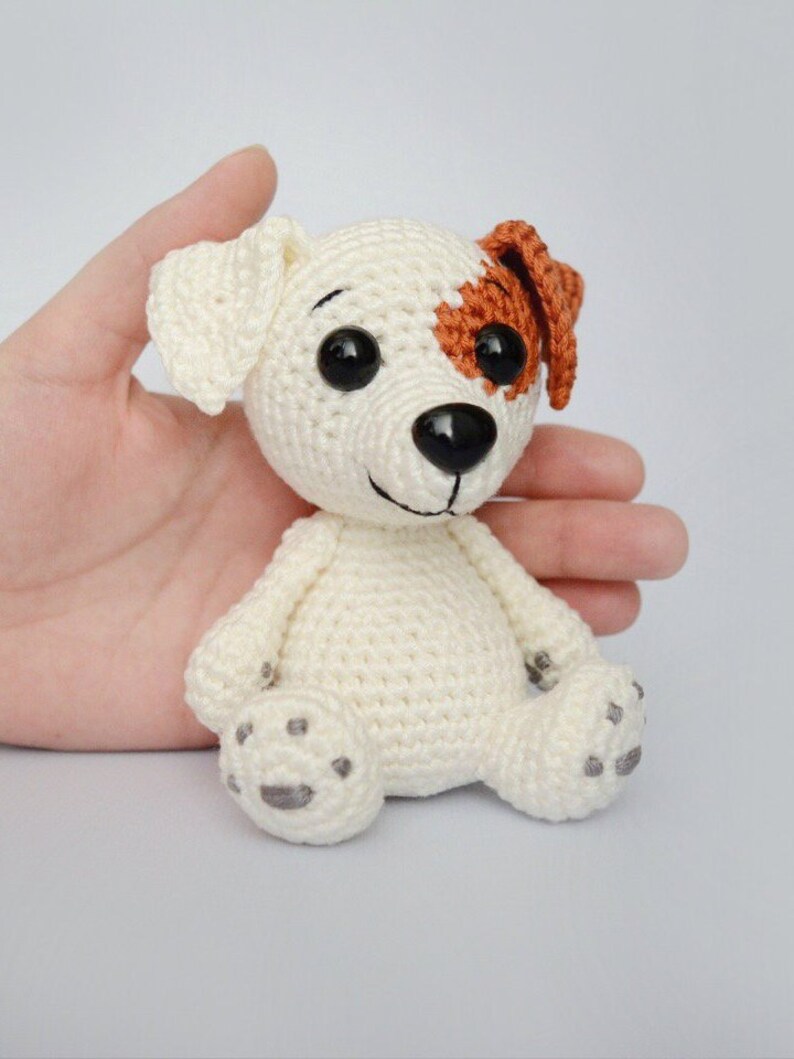 PATTERN Crochet Dog Jack Russell Terrier PDF File Etsy