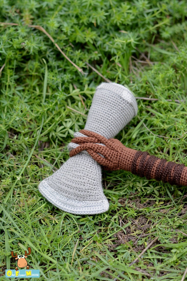 Crochet Pattern Axe of Thor (PDF File), Amigurumi Tutorial Axe, DIY ...