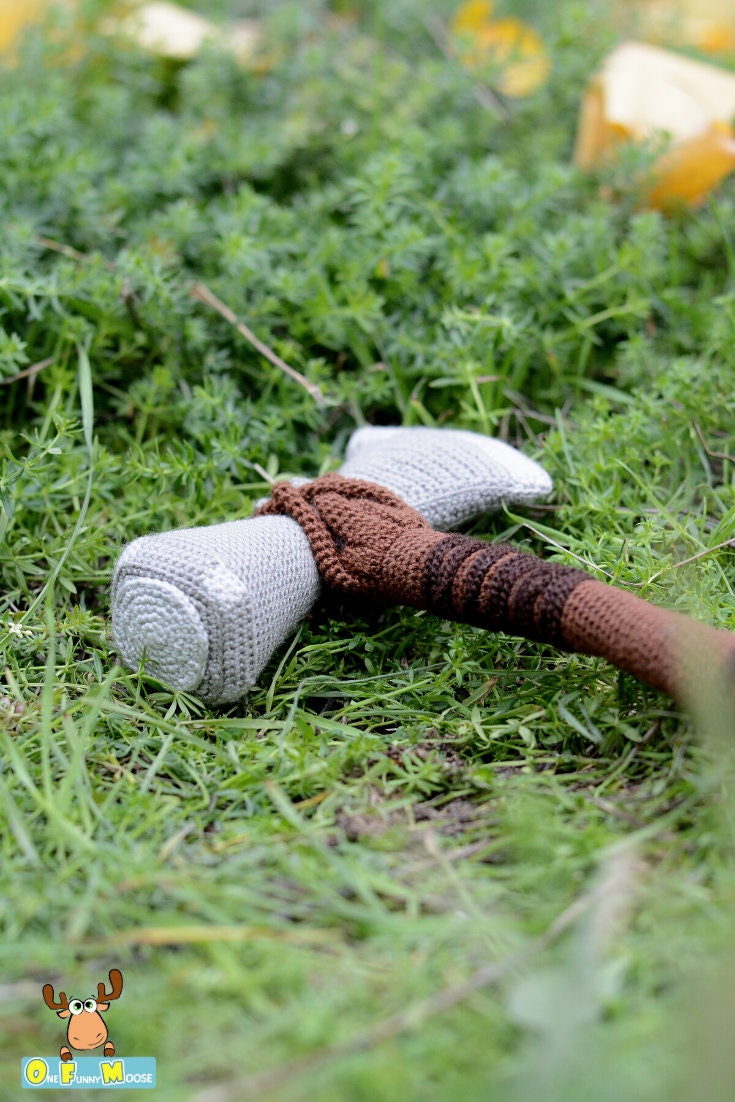Crochet Pattern Axe of Thor (PDF File), Amigurumi Tutorial Axe, DIY ...