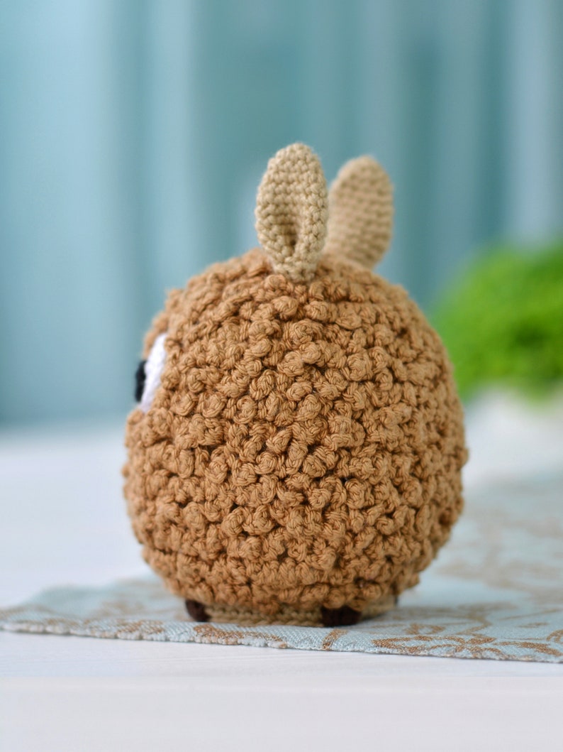 Alpaca crochet pattern, amigurumi toy llama tutorial , DIY plush mini alpaca, amigurumi mini crochet farm animal alpaca, lama plushie patter image 8