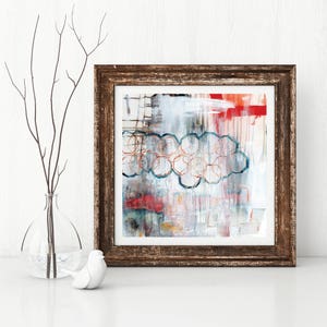 Aperturee Abstract Painted Grapes Brown Fine Art Sweep Backdrop
