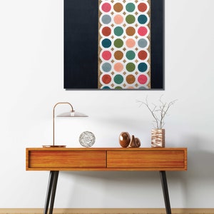 ART PRINT, mid century modern geometric art, contemporary art print, geometric art print, mid century modern interior, retro giclee print image 7