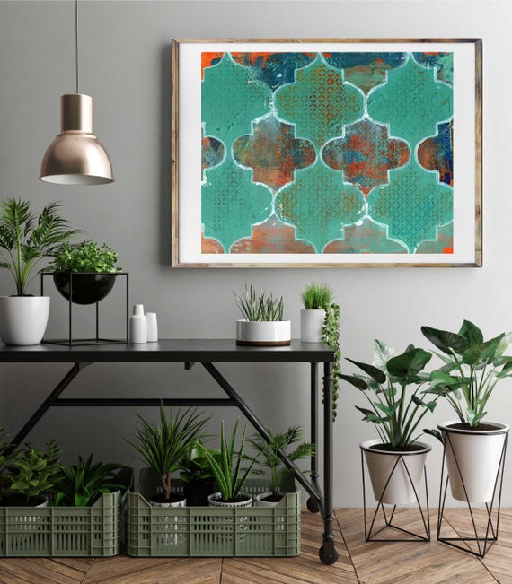 LATTICE Geometric art, giclee art print, large art, modern abstract art, contemporary art, modern interior decor, original abstract art