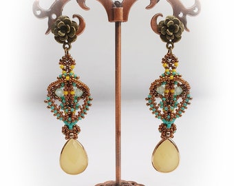 Beading Tutorials and Patterns Revenge Beadwork Bead - Etsy Israel