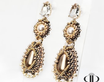 Pearl Treasure Finished Earrings