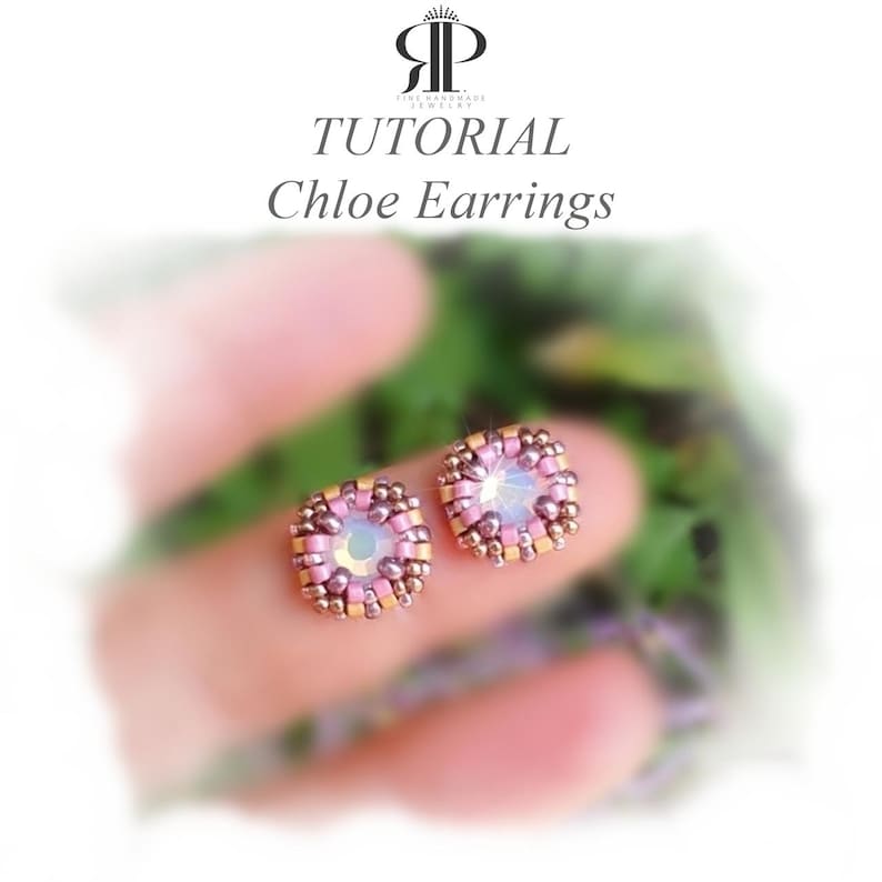 クロエのイヤリングのチュートリアル 画像 1