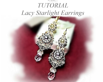 Lacy Starlight Earrings Tutorial