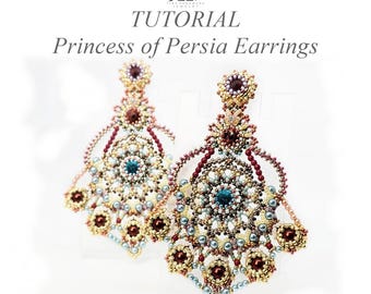 Princess of Persia Earrings Tutorial
