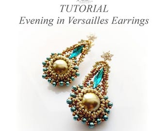 Evening in Versailles Earrings Tutorial