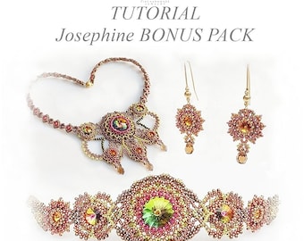 BONUS PACK Josephine SET (Necklace, Bracelet and Earrings)