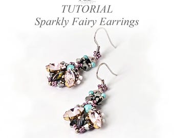 Sparkly Fairy Earrings Tutorial