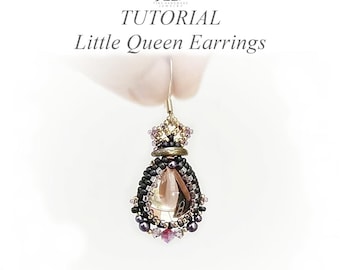 Little Queen Earrings Tutorial