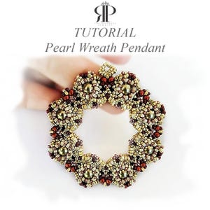 Pearl Wreath Pendant Tutorial