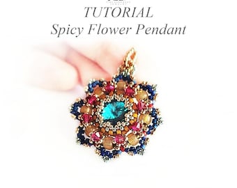 Tutoriel du pendentif fleur épicé